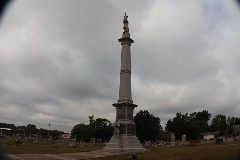 Crown Point Cemetery Marker image. Click for full size.