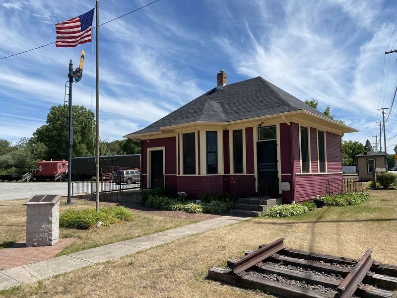 Griffith's Grand Trunk Depot Museum. Click for more information. Griffith's Grand Trunk Depot Museum image. Click for more information.
