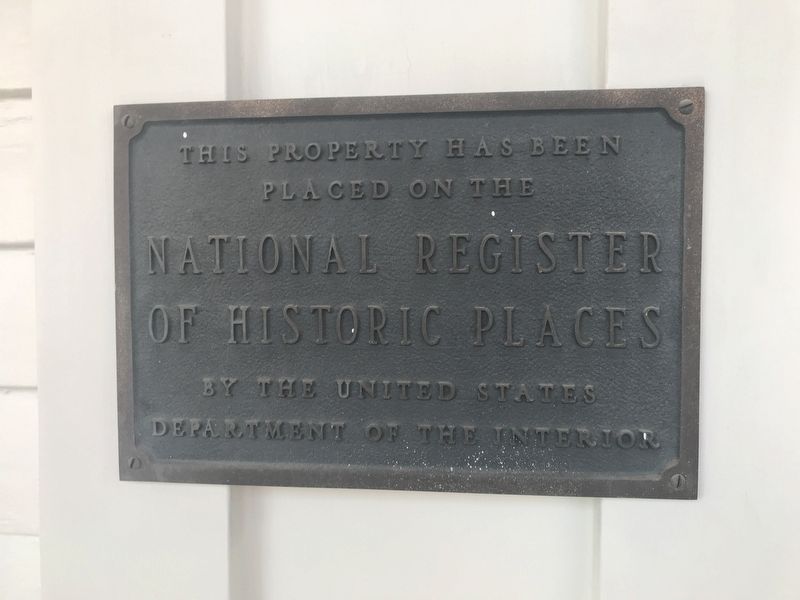 Mosby-Bennett House Marker image. Click for full size.