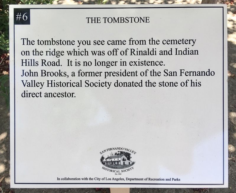 The Tombstone Marker image. Click for full size.