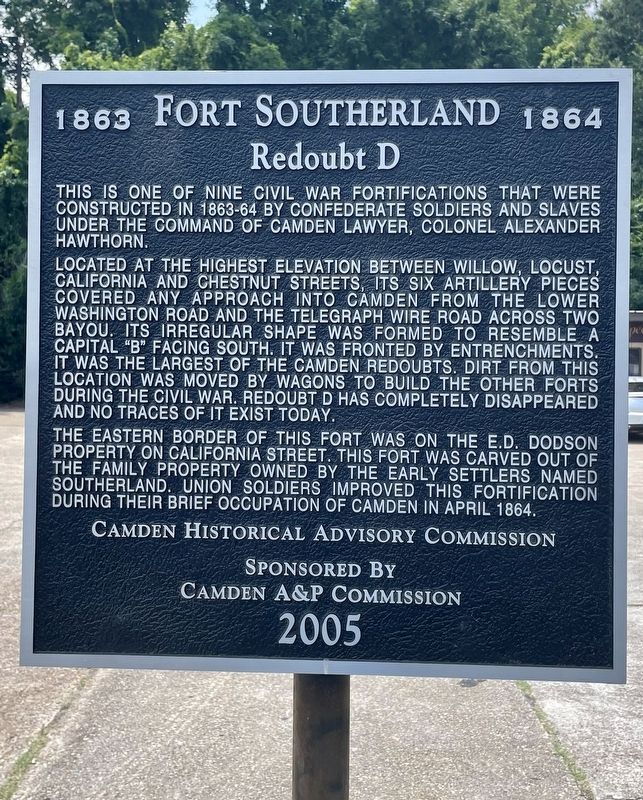 Fort Southerland Marker image. Click for full size.