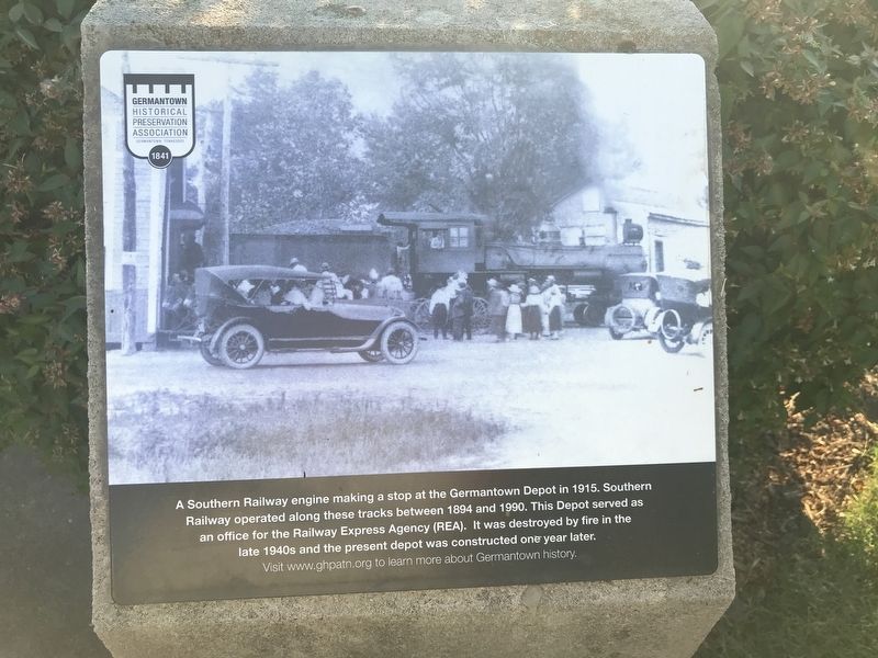 Southern Railway Marker image. Click for full size.