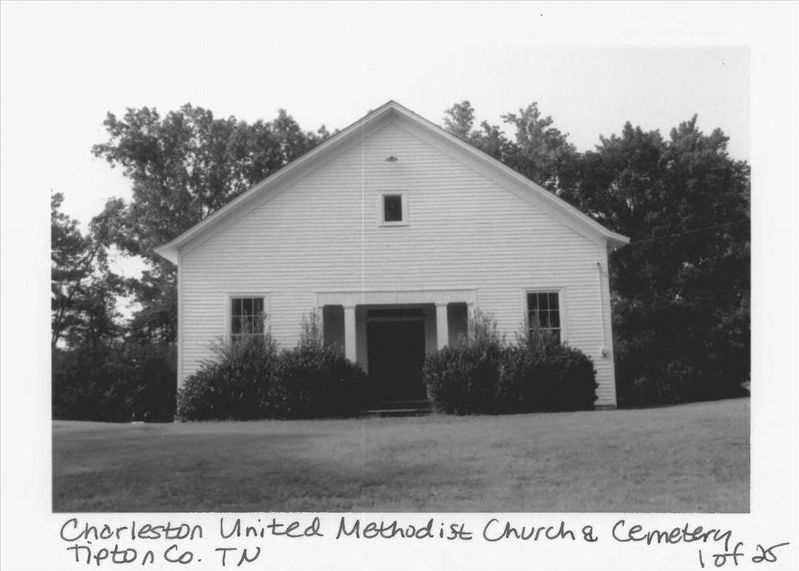 Charleston United Methodist Church and Cemetery image. Click for more information.
