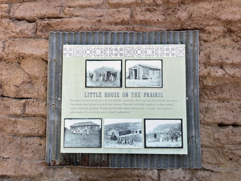 Little House on the Prairie Marker image. Click for full size.
