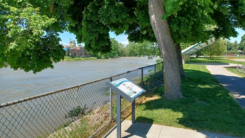 River Raisin Legacy Project Marker image. Click for full size.