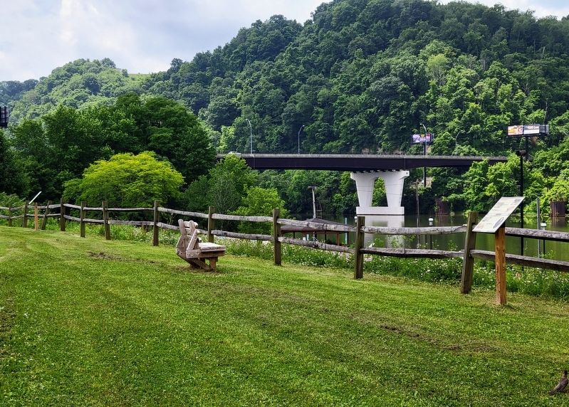 Locks and Dams Marker. Click for full size. Locks and Dams Marker image. Click for full size.