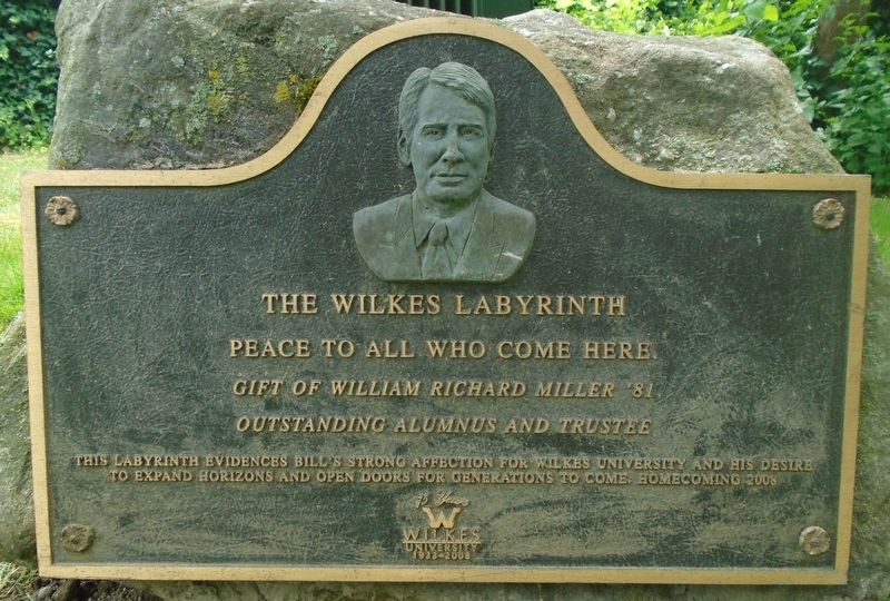 The Wilkes Labyrinth Marker. Click for full size. The Wilkes Labyrinth Marker image. Click for full size.