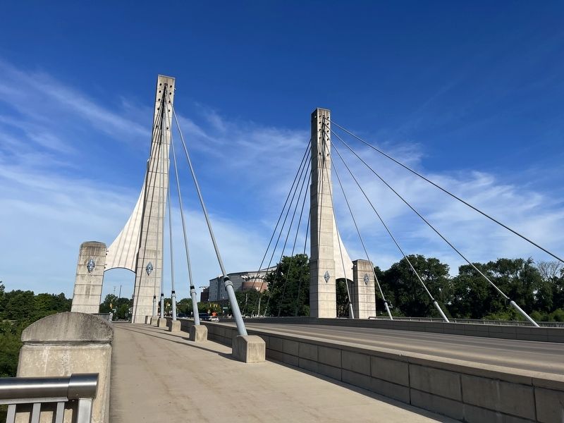 The Lane Avenue Bridge. Click for full size. The Lane Avenue Bridge image. Click for full size.