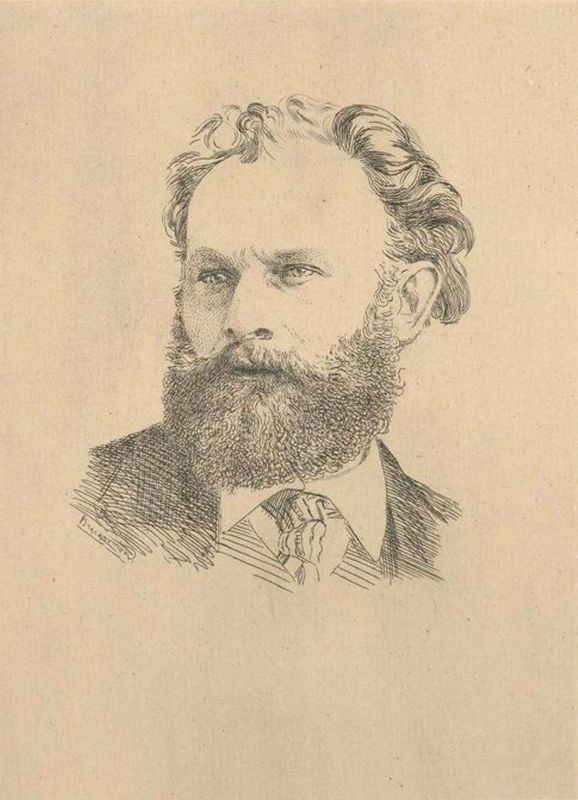 Etching of Edouard Manet. Click for full size. Etching of Edouard Manet image. Click for full size.