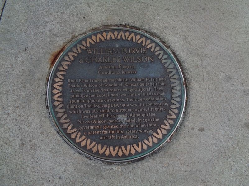 William Purvis & Charles Wilson Marker image. Click for full size.