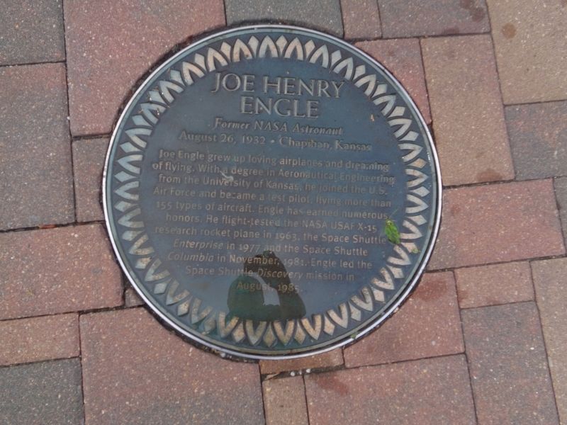 Joe Henry Engle Marker. Click for full size. Joe Henry Engle Marker image. Click for full size.