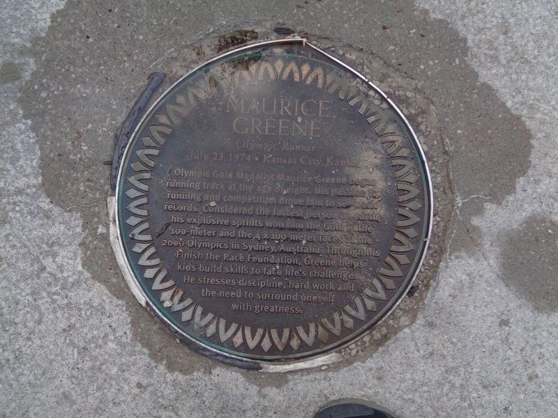 Maurice Greene Marker image. Click for full size.