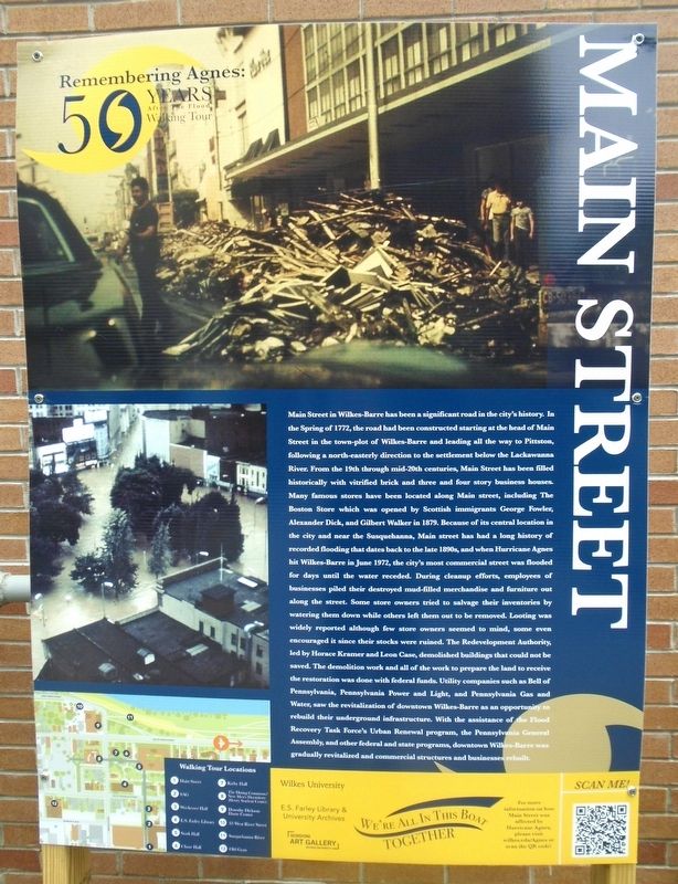 Main Street Marker. Click for full size. Main Street Marker image. Click for full size.