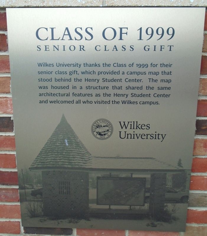 Class of 1999 Senior Class Gift Marker image. Click for full size.
