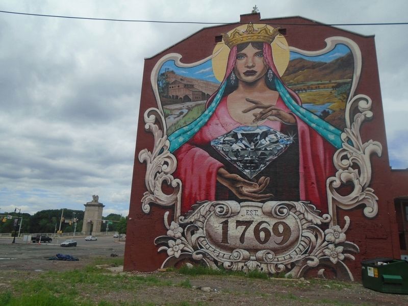 "Lady of the Valley" Mural. Click for full size. "Lady of the Valley" Mural image. Click for full size.
