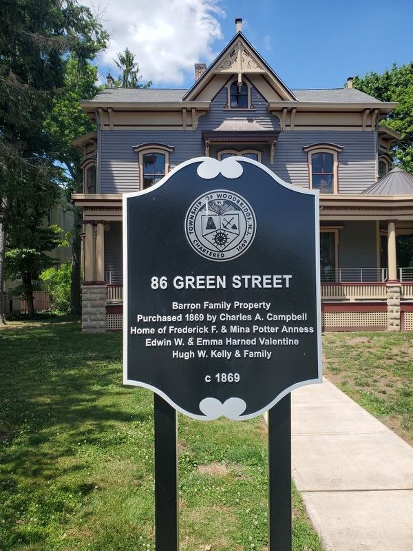 86 Green Street Marker image. Click for full size.