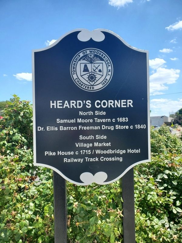 Heard's Corner Marker. Click for full size. Heard's Corner Marker image. Click for full size.