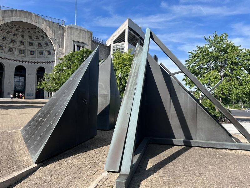 The Jesse Owens Memorial image. Click for full size.