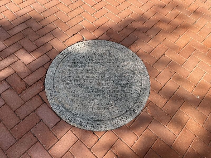 Remembrance Park Marker image. Click for full size.