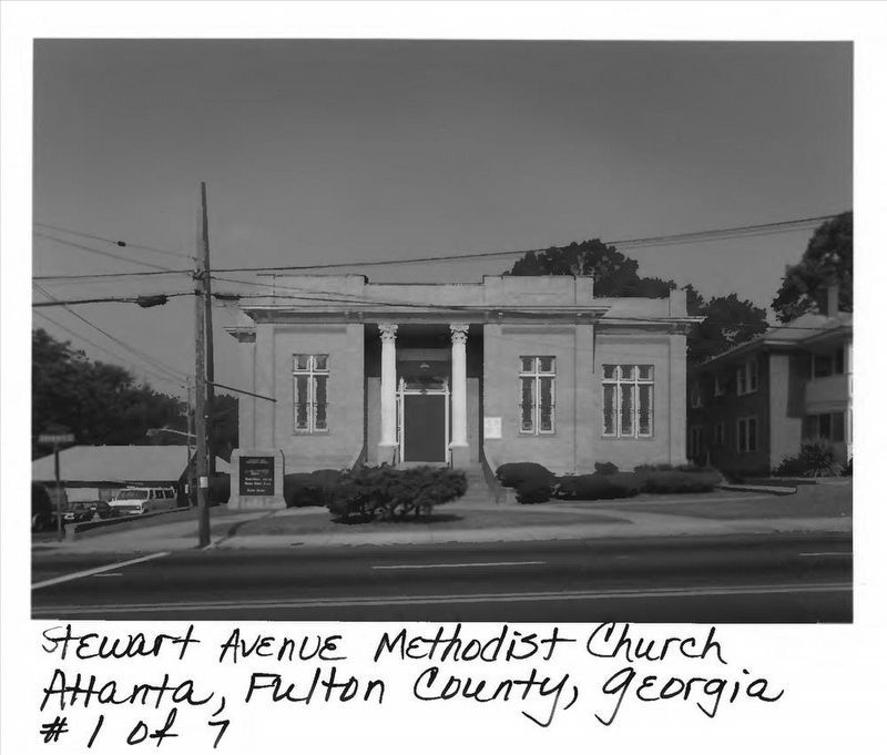 Stewart Avenue Methodist Episcopal Church South image. Click for more information.