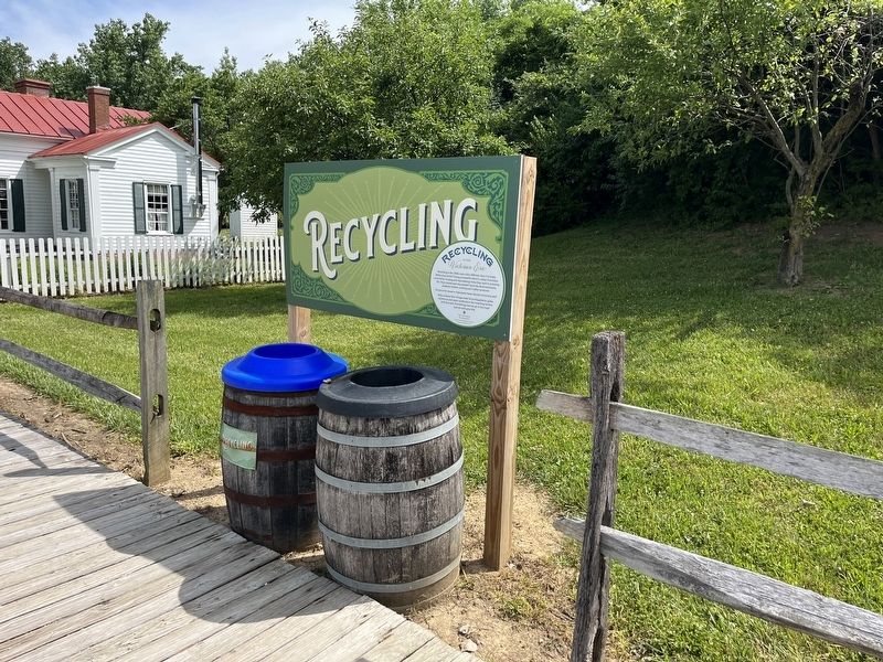Recycling in the Victorian Era Marker. Click for full size. Recycling in the Victorian Era Marker image. Click for full size.