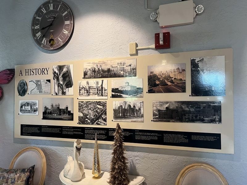 A History (Display inside the visitors center) image. Click for full size.