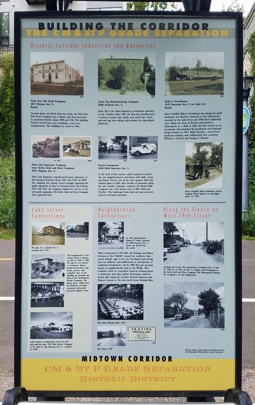 Building the Corridor Marker image. Click for full size.