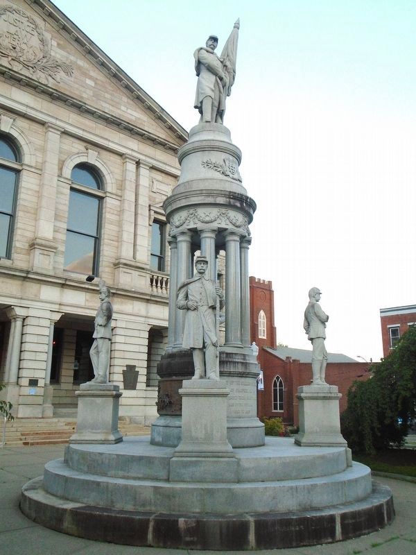 Bradford County Soldiers & Sailors Monument. Click for full size. Bradford County Soldiers & Sailors Monument image. Click for full size.