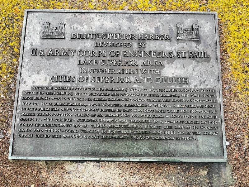 Duluth-Superior Harbor Marker image. Click for full size.