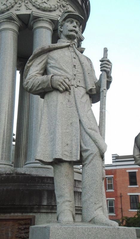 Bradford County Soldiers & Sailors Monument - Infantry. Click for full size. Bradford County Soldiers & Sailors Monument - Infantry image. Click for full size.