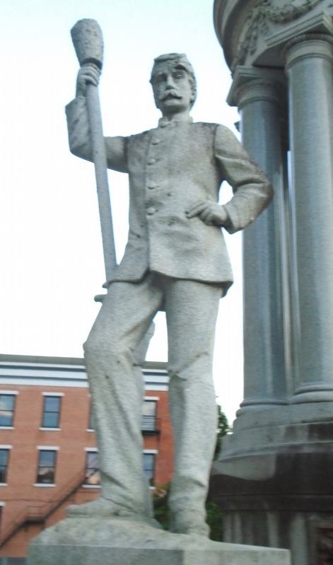 Bradford County Soldiers & Sailors Monument - Artillery. Click for full size. Bradford County Soldiers & Sailors Monument - Artillery image. Click for full size.