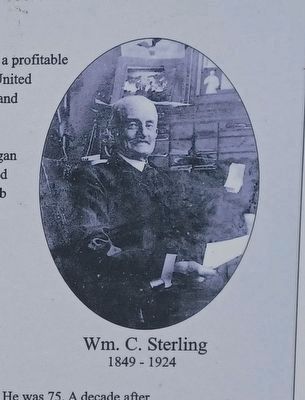 Wm. C. Sterling State Park Marker top right image. Click for full size. Wm. C. Sterling State Park Marker top right image image. Click for full size.