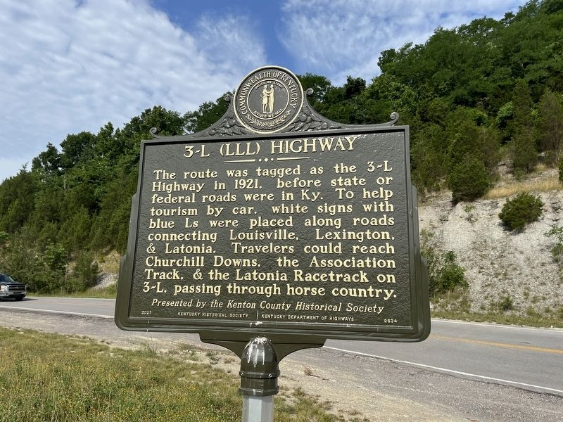 3-L (LLL) Highway Marker image. Click for full size.