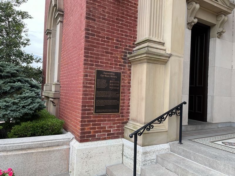 Appreciating our Music Ministry Marker image. Click for full size.