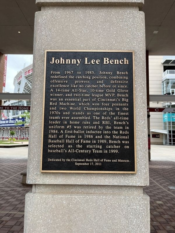 Johnny Lee Bench Marker. Click for full size. Johnny Lee Bench Marker image. Click for full size.