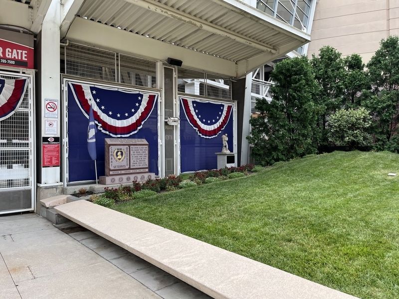 Veterans Memorial Display. Click for full size. Veterans Memorial Display image. Click for full size.