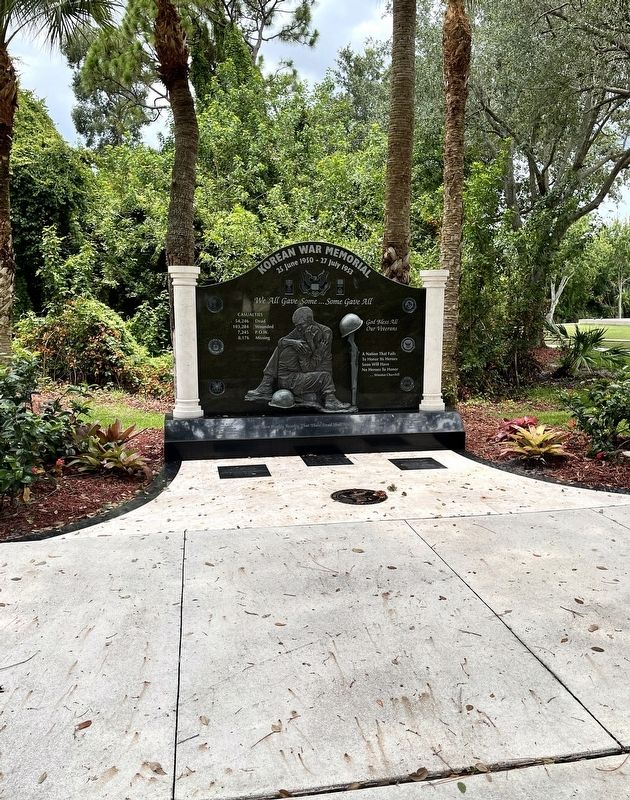 Korean War Memorial image. Click for full size.