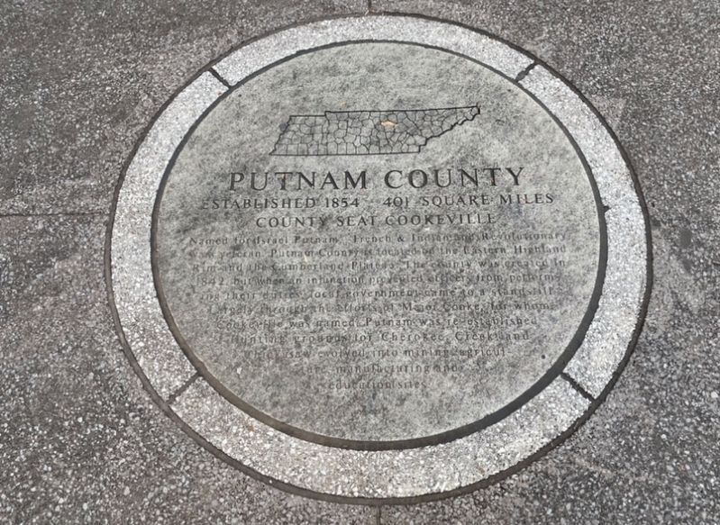 Putnam County Marker image. Click for full size.