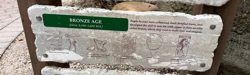 Bronze Age Marker. Click for full size. Bronze Age Marker image. Click for full size.