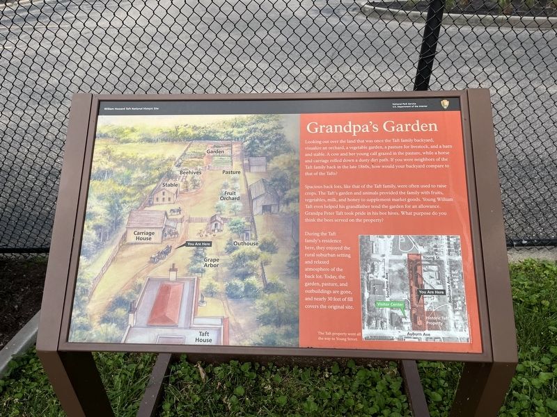 Grandpa's Garden Marker image. Click for full size.
