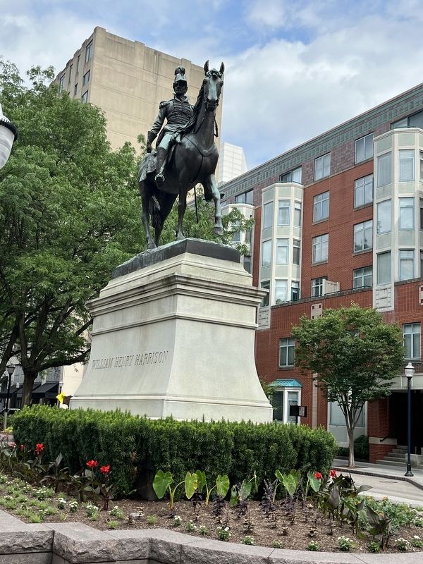 William Henry Harrison Marker. Click for full size. William Henry Harrison Marker image. Click for full size.