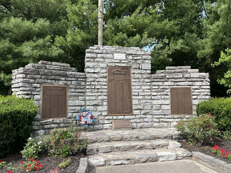 Veterans Memorials Display image. Click for full size.