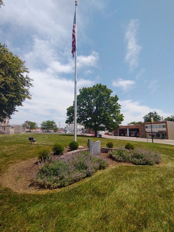 Clinton County Veterans Memorial image. Click for full size.