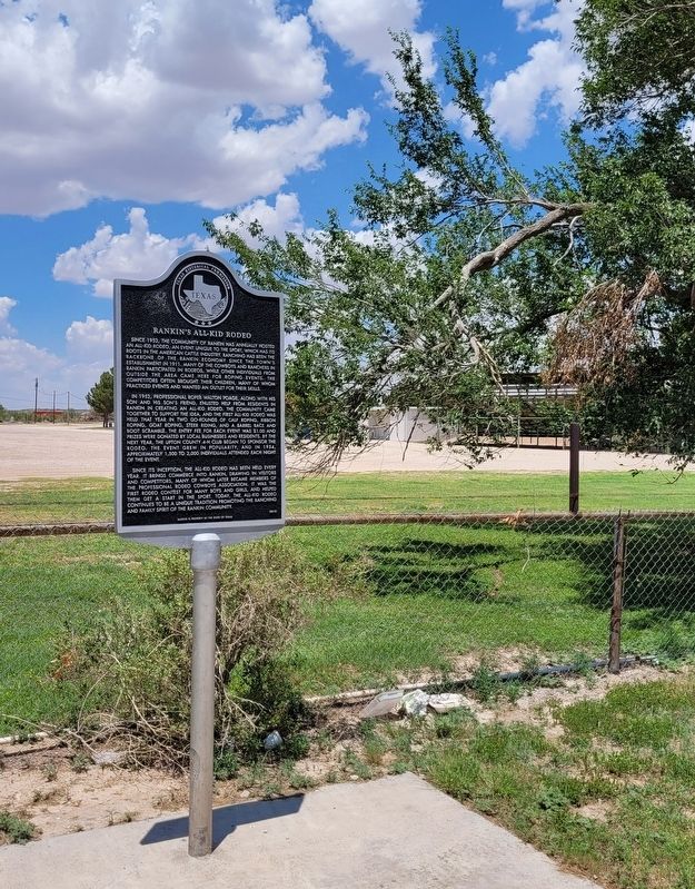 Rankin's All Kid Rodeo Marker. Click for full size. Rankin's All Kid Rodeo Marker image. Click for full size.