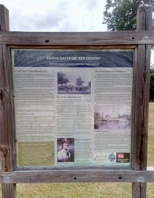 Ekanachatte or "Red Ground" Marker image. Click for full size.