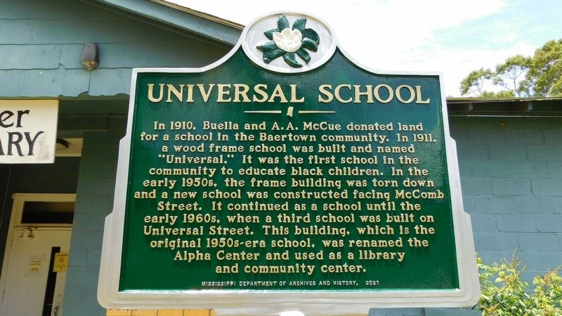 Universal School Marker. Click for full size. Universal School Marker image. Click for full size.