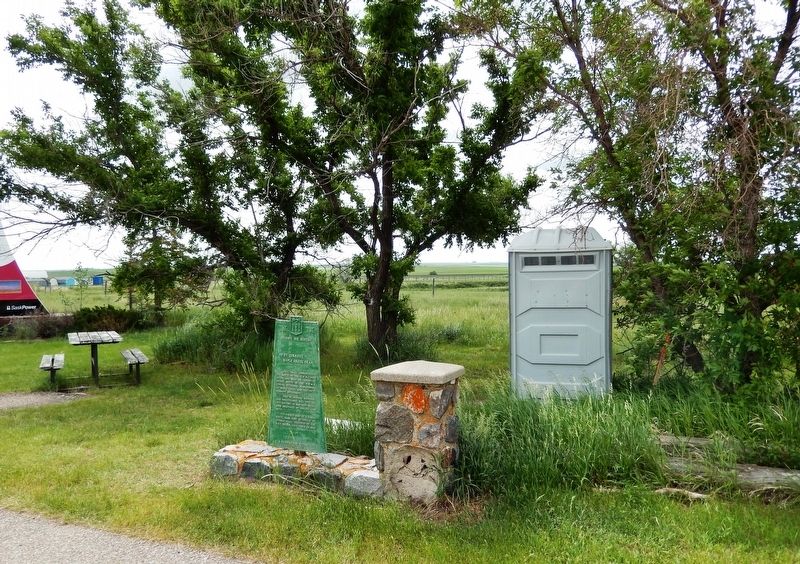 Swift Current - Maple Creek Trail Marker image. Click for full size.
