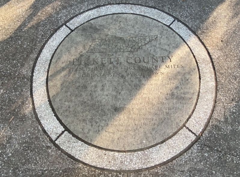 Pickett County Marker image. Click for full size.