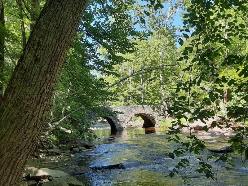 Ten Mile River Historic Stone Arch Bridge image. Click for full size.
