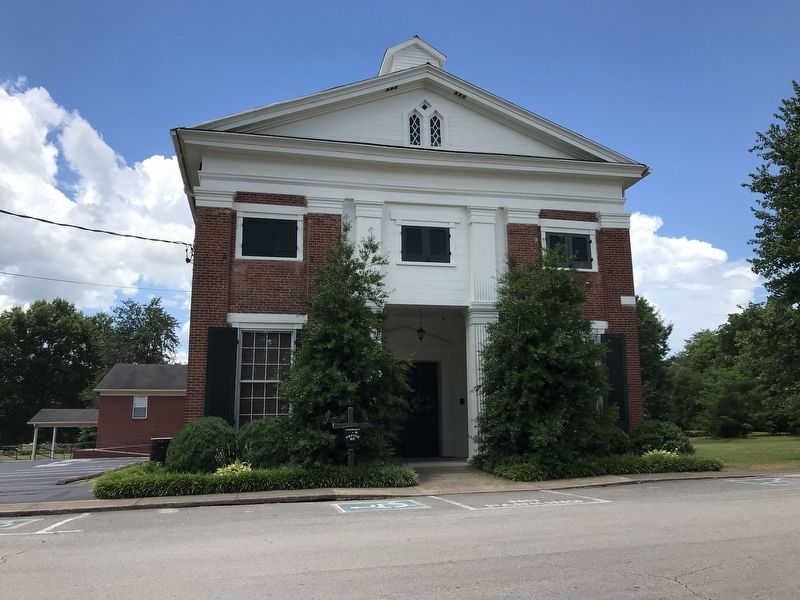 Cornersville Methodist Episcopal Church, South Marker image. Click for full size.